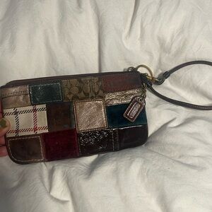 Vintage Coach Wristlet